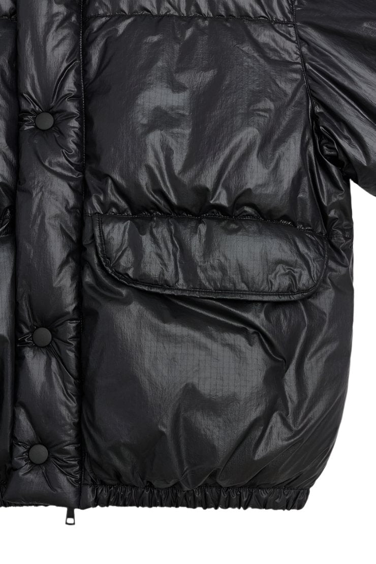 Men's Inhale Puffa Jacket (Black Tech)