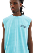 Landscape Muscle T-Shirt (Blue)