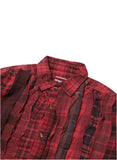 Flannel Ribbon Shirt (Red)