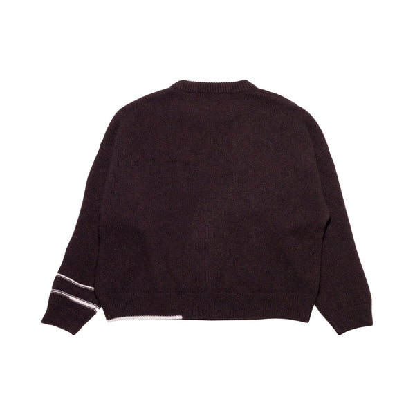 Jean D. Sweater (Brown/Ivory/Black)