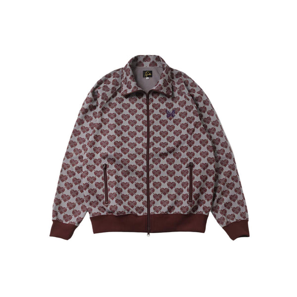 Needles Track Jacket - Poly Jq. (Heart Print)