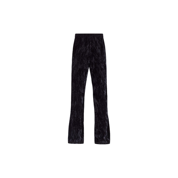 Wide Leg Trackpants (Black)