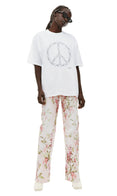 Peace Sign T-shirt in White