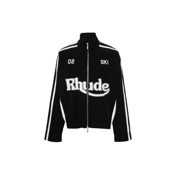 Rhude Ski Track Jacket (Black/White)