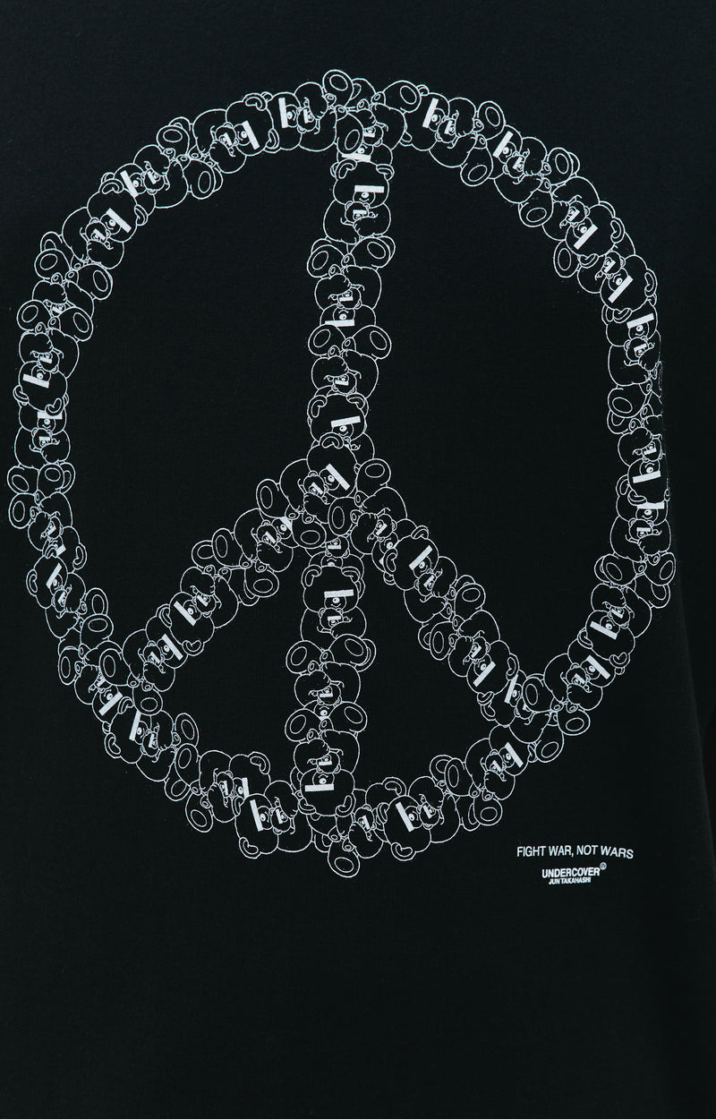 Peace Sign T-shirt in Black