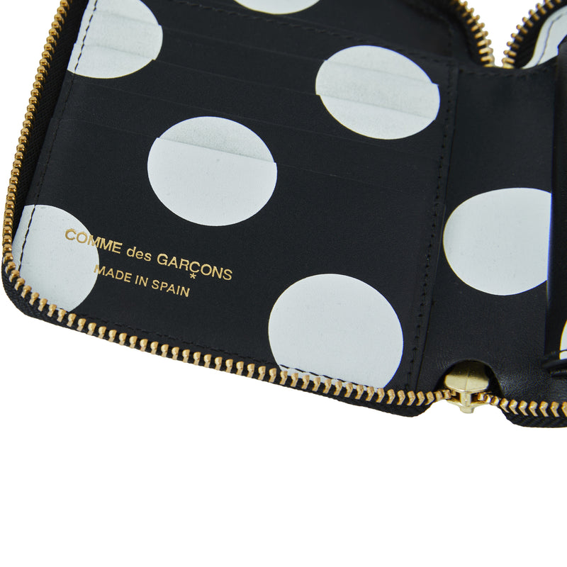 Glossy Wallet (Polka Dot Print)