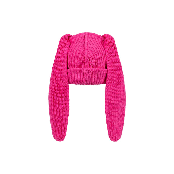 Chunky Rabbit Beanie (Pink)