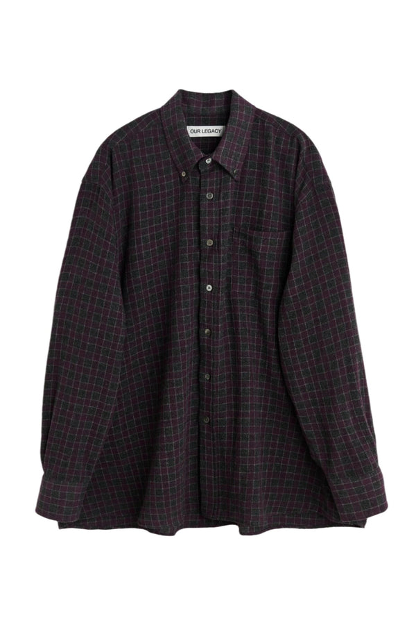 Borrowed BD Shirt (Sophomore Check Rural Wool)