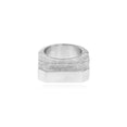 Double Crystal Hollywood Ring (Palladio)