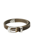 2 CM Belt (Grau Leather)