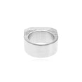 Double Crystal Hollywood Ring (Palladio)