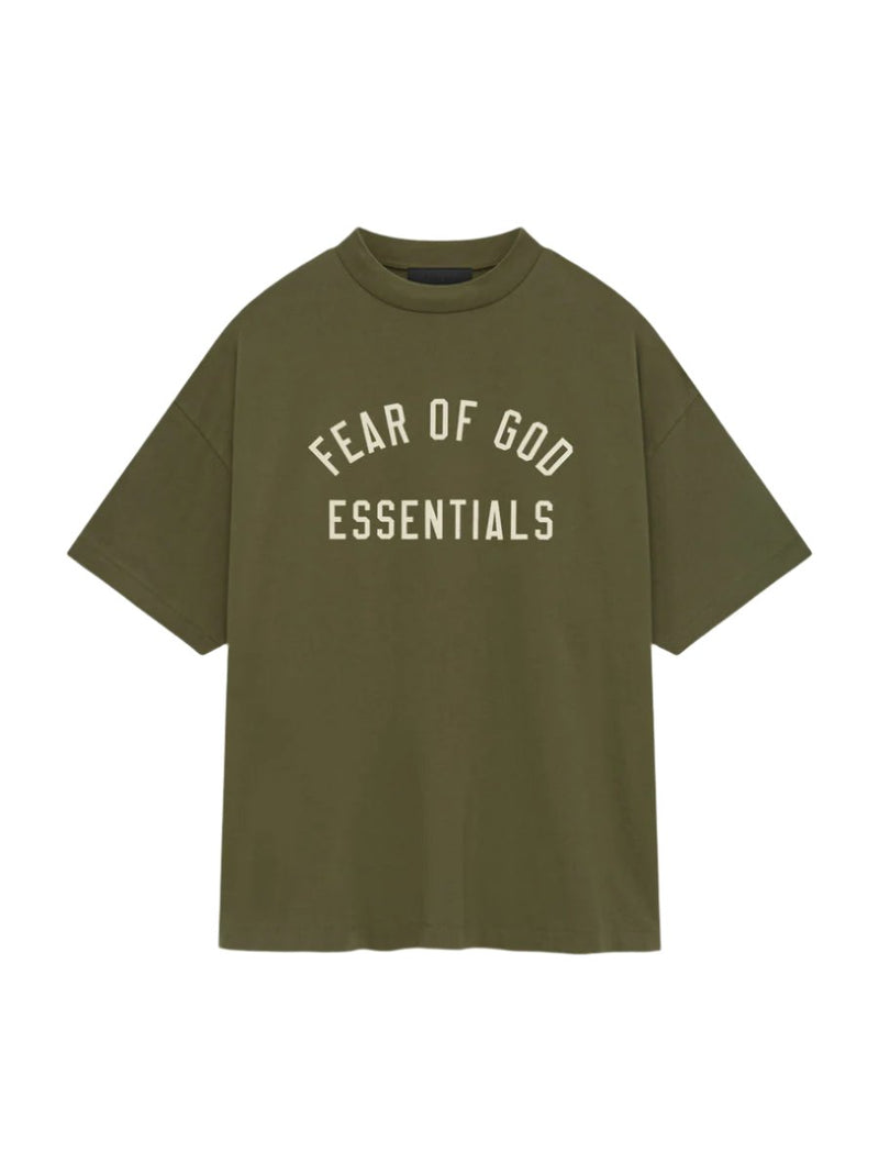 Jersey Crewneck Tee (Military)