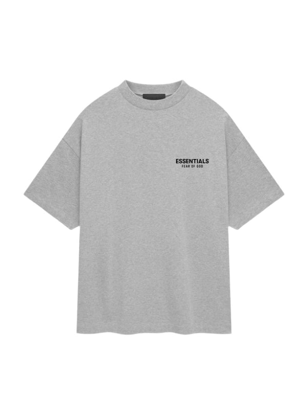 Jersey Crewneck T-shirt (Light Heather Gray)