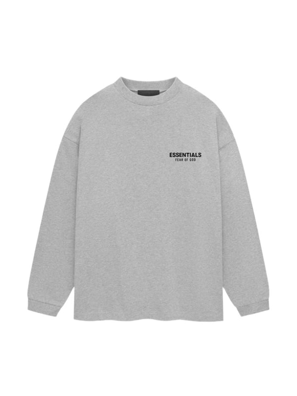 Jersey Long Sleeve T-shirt (Light Heather Gray)