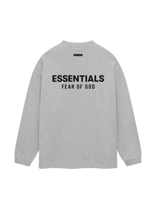 Jersey Long Sleeve T-shirt (Light Heather Gray)