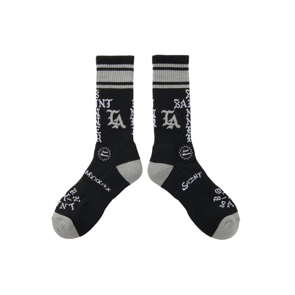 Saint Sinner Socks (Black)