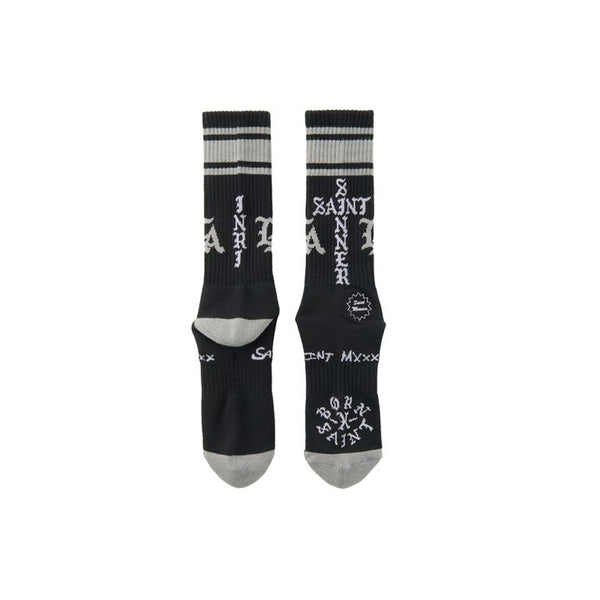 Saint Sinner Socks (Black)