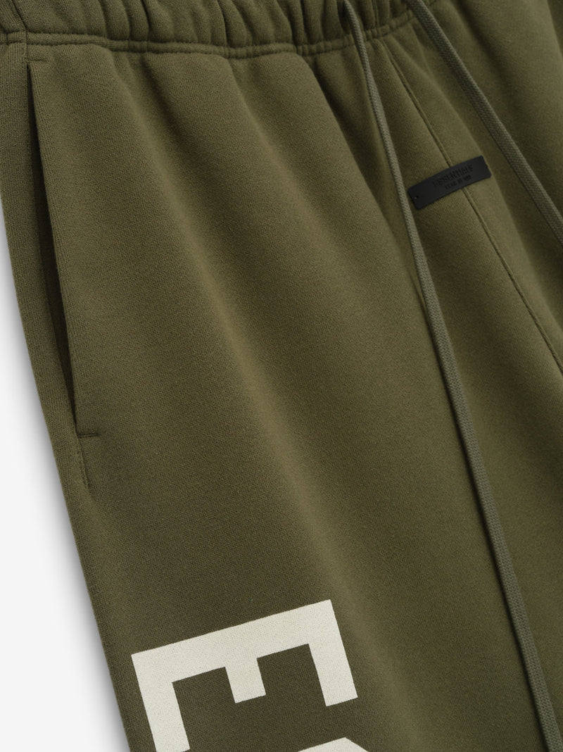 Fleece Relaxed Sweatpants (Military)