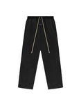 Heavy Fleece Relaxed Sweatpants (Black)