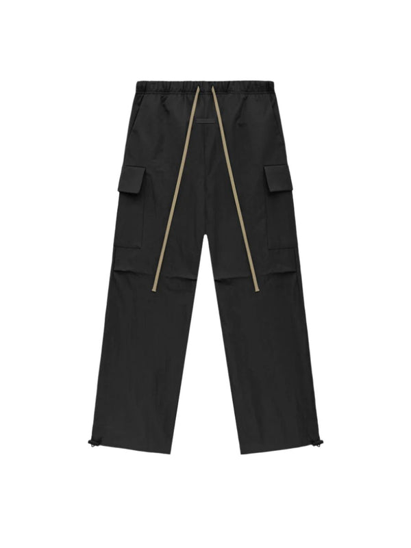 Textured Nylon Field Pants (Black)