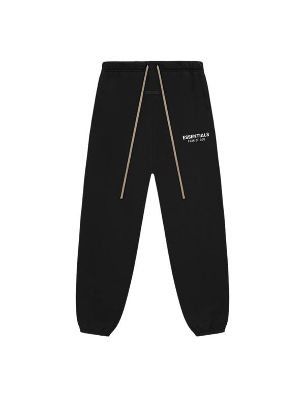 Fleece Essential Sweatpants (Black)