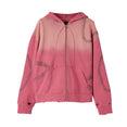 Windowed Zip Up Hoodie (Rose)