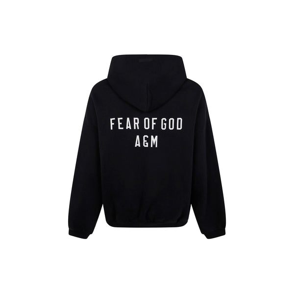 Heavy Fleece Full-Zip Hoodie (Black)