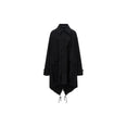 U-Back Tiered Coat (Black)
