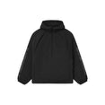 Tech Nylon Half Zip Anorak (Vintage Black)