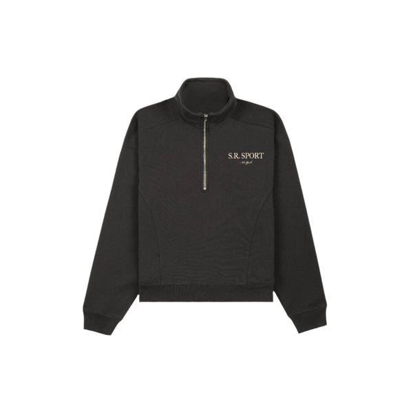 S.R. Sport Quarter Zip (Faded Black)