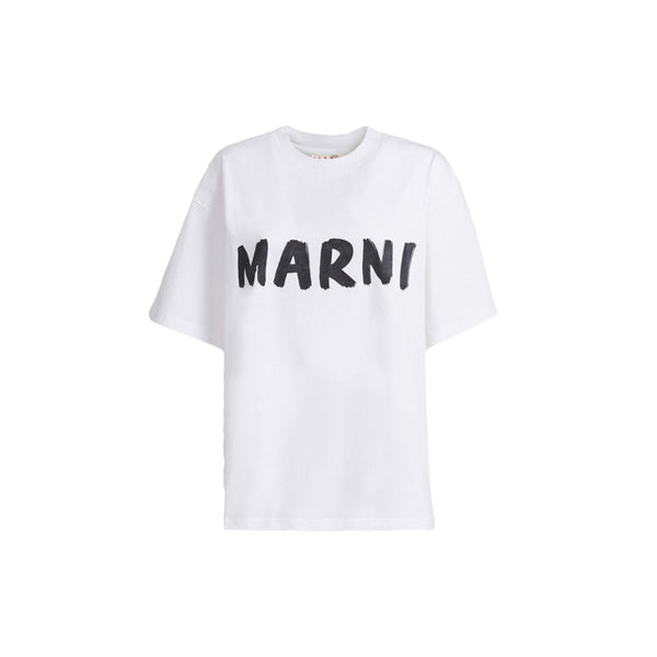 Organic Cotton T-shirt with Logo (White)