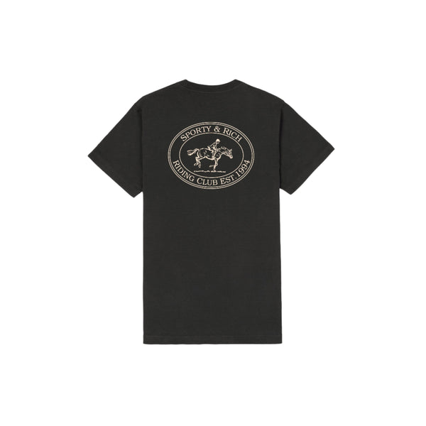 Riding Club T-Shirt (Faded Black)