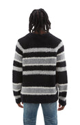 Striped Crewneck (Black)