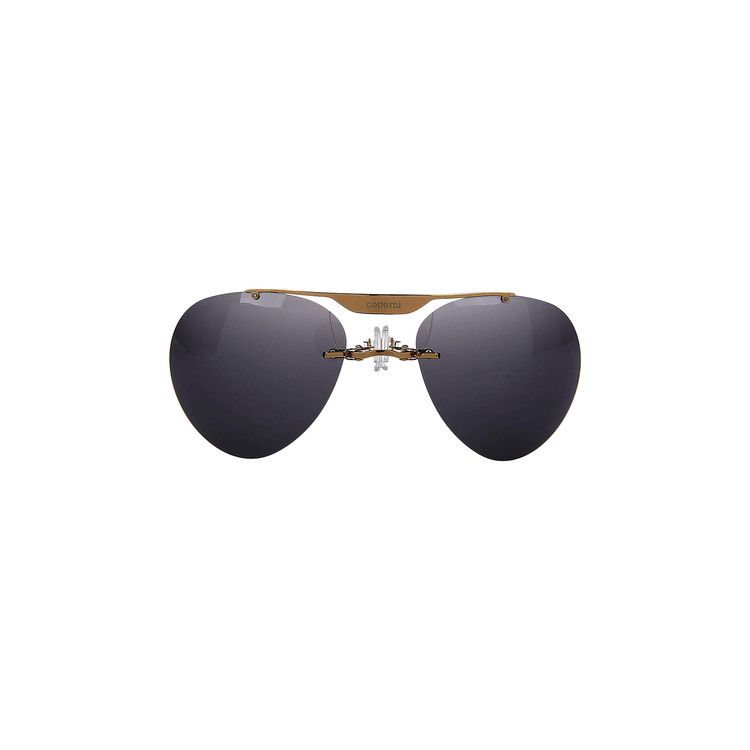 Clip On Aviator Sunglasses (Black)