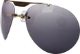 Clip On Aviator Sunglasses (Black)