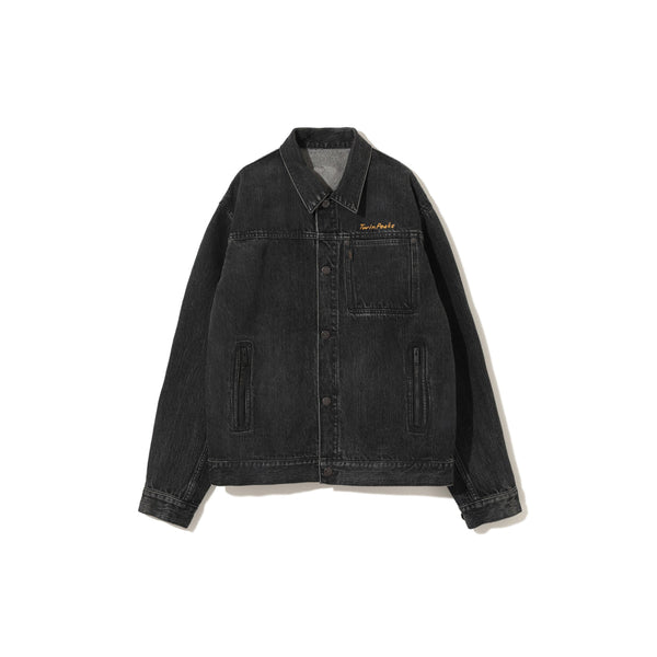 Twin Peaks Denim Jacket (Black)