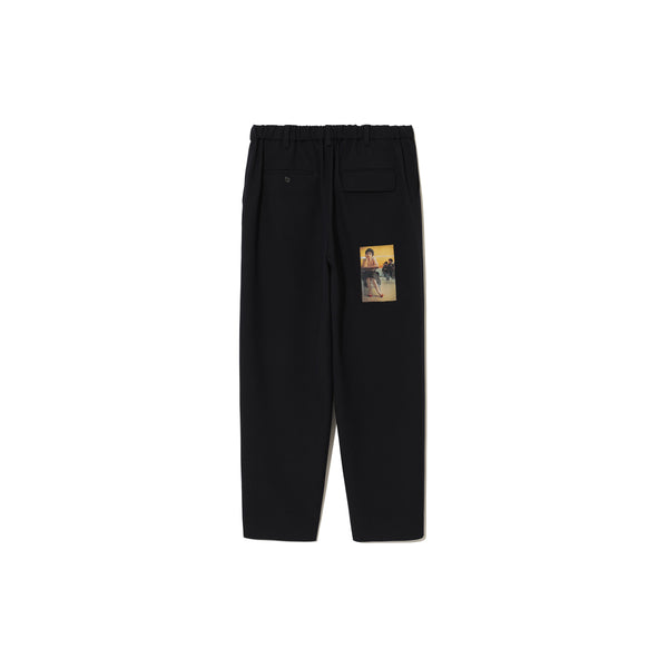 Twin Peaks Wool Easy Pants (Dark Navy)