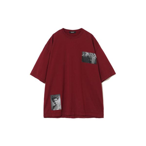 Twin Peaks Wide T-shirt (Dark Red)