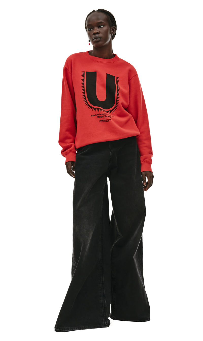 Bodhi Svaha Sweatshirt in Red