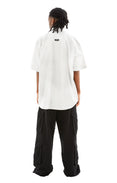 Anime Short Sleeved Shirt (Black/White)