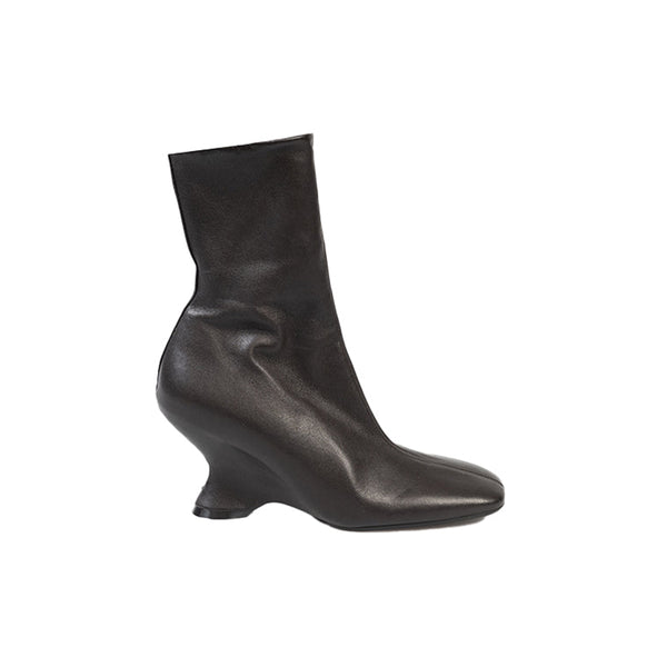 Women's Half Boots (Dark Brown)