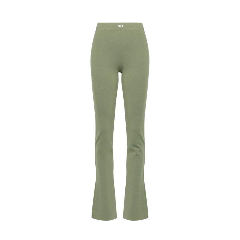 Sleek Split Leggings (Green)