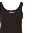 Rib Tank Top In Jersey (Squid Ink)
