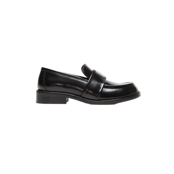 Leather Loafers (Black)