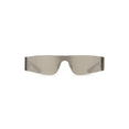 Mono Rectangle Sunglasses (Silver)