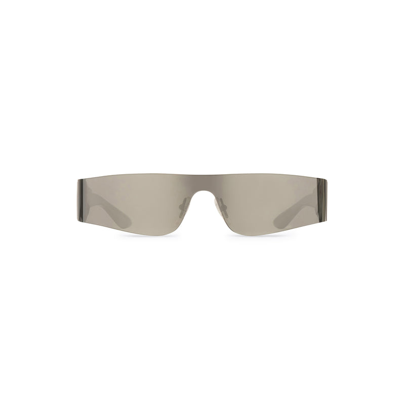 Mono Rectangle Sunglasses (Silver)