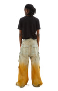 Double Cargo Jumbo Belas Pants (Sky/Orange)