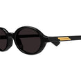 Oval Sunglasses (Black/Grey)