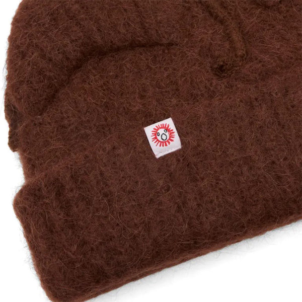 Alpaca Chunky Ears Beanie (Brown)