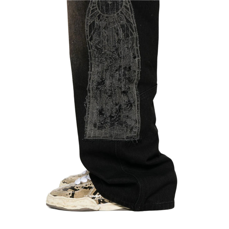 Mocha Denim Pants (Chestnut)